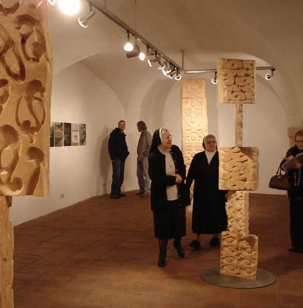 Ausstellung Regensburg: Besucher